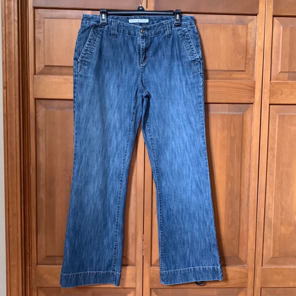 Vintage 90s Tommy Hilfiger Wide Flare cut jeans
